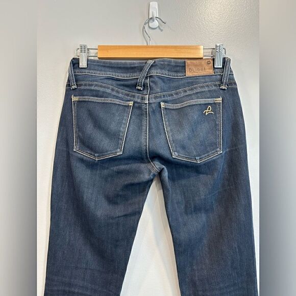 DL1961 Kate Slim Straight Leg Studded Jeans - Picture 7 of 11